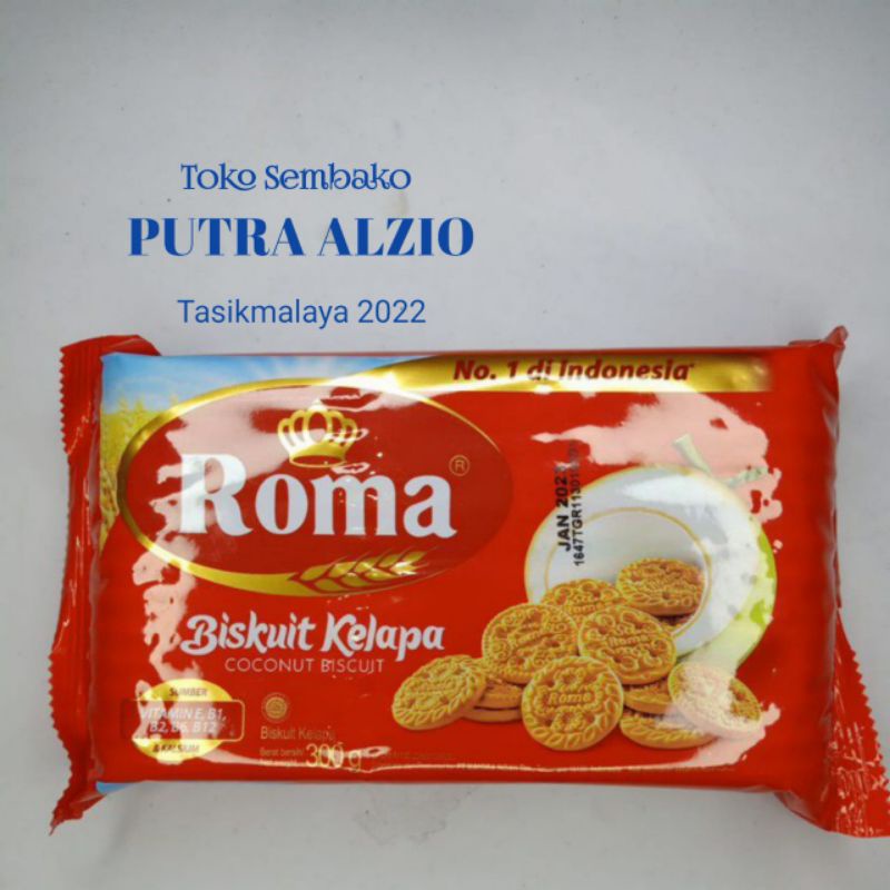 

Biskuit Roma Kelapa 300gr