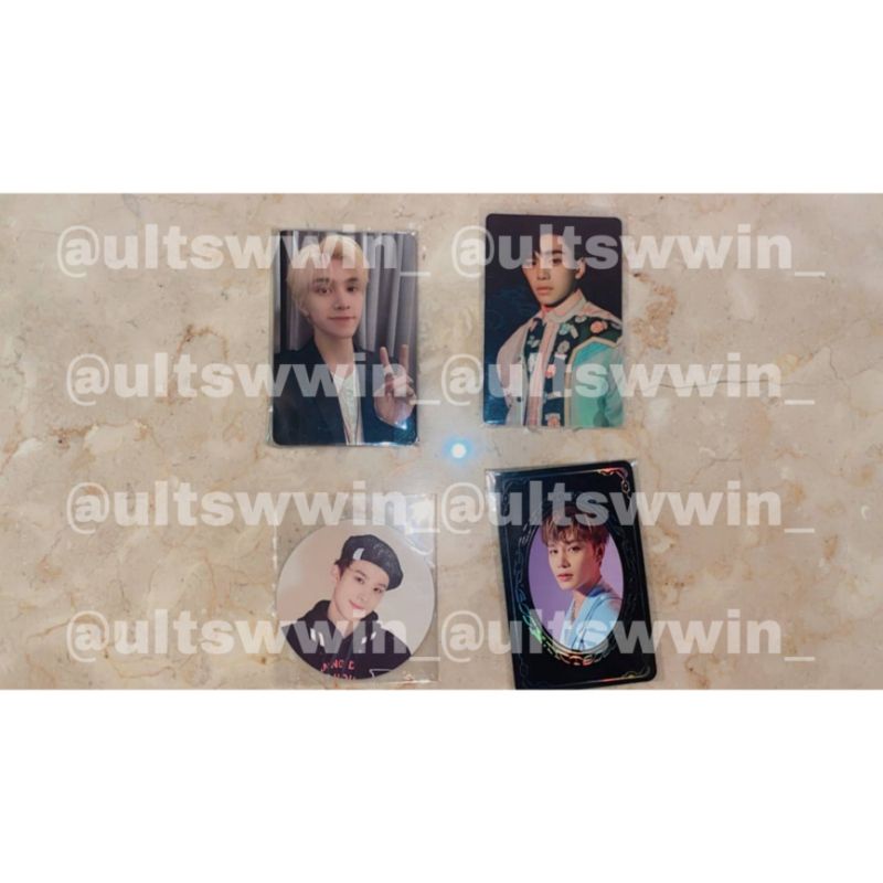 Yb Teil / Hendery Past ver / Cc Jungwoo Neozone / Stiker Pack Lucas