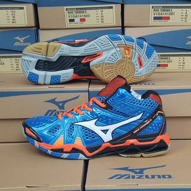 mizuno wave tornado 9 orange