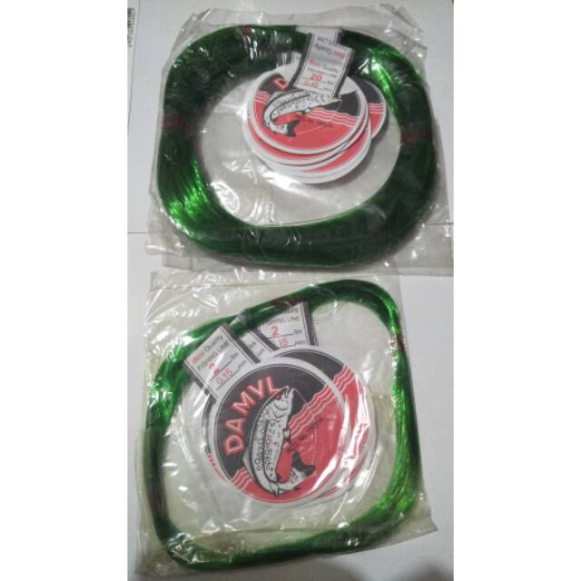 Nilon / senar pancing damyl hijau