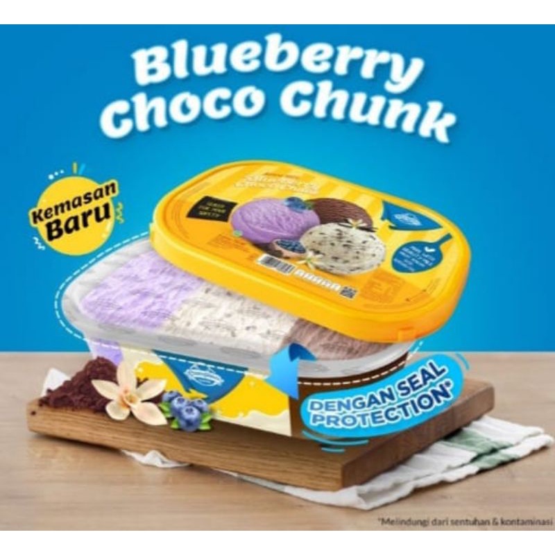 

Campina blueberry choco chunk 700ml x 2