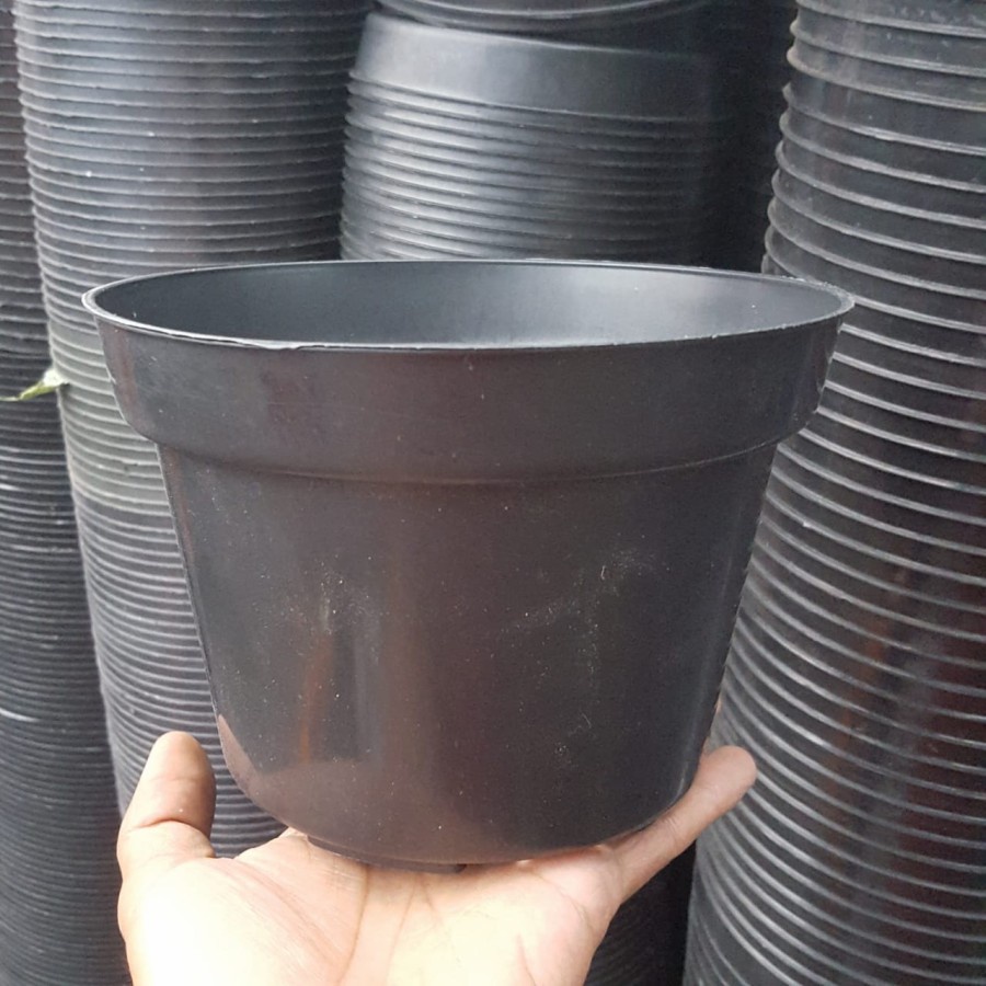 Pot 15 Hitam Isi 6 Pcs