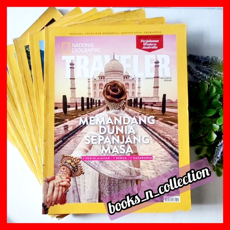 Natgeo buku National Geographic Traveler preloved