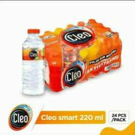 

Cleo Smart botol mini 220ml x 24 botol kemasan pak