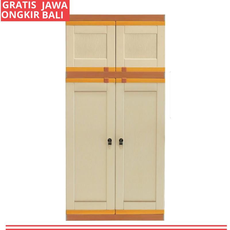 CLUB LEMARI  BAJU  GANTUNG PLASTIK  MOTIF Random Shopee  