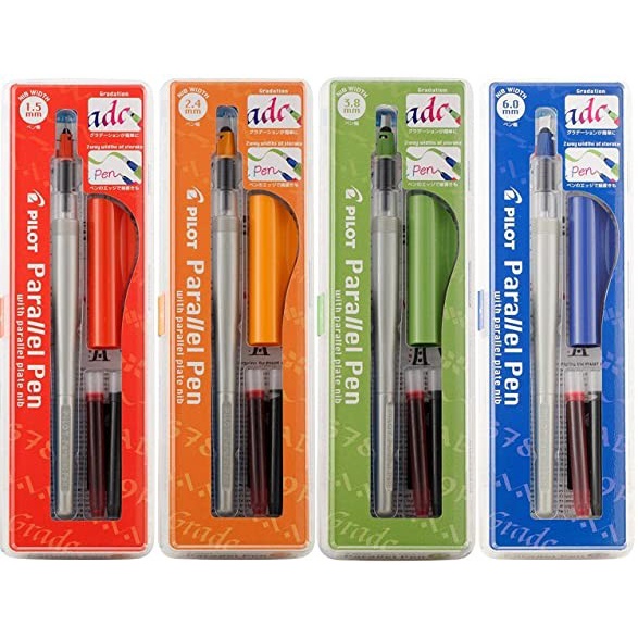 

Pulpen - Pilot Parallel Pen Caligraphy Satuan Ada 4 Ukuran