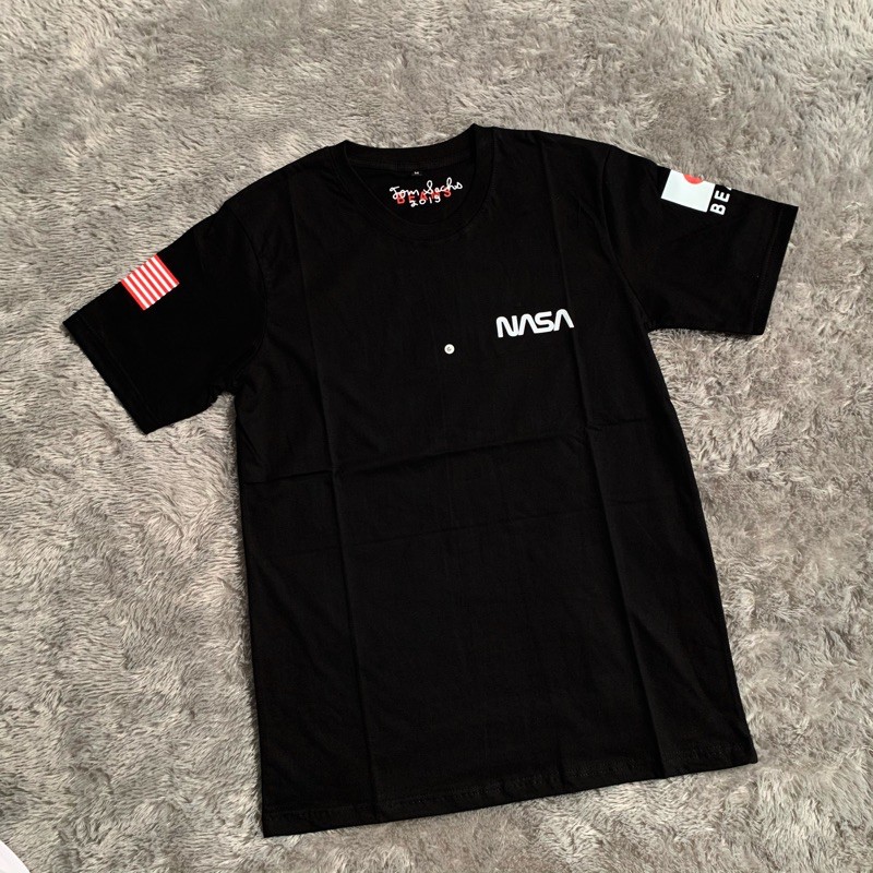 Kaos Tshirt Nasa Heron Preston X Beams Mirror Original