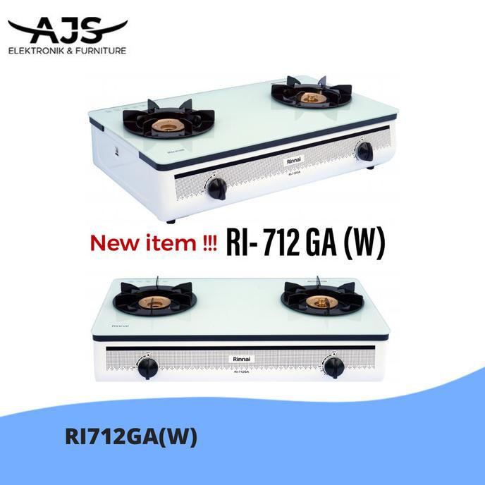 Jual Kompor Gas Kaca Rinnai 2 Tungku Ri 712 Gab Garansi Resmi Kompor Indonesia Shopee Indonesia