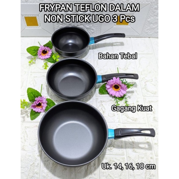 Frypan Teflon Dalam Non Stick Ugo