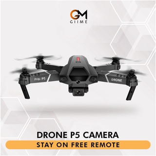 Giime.Id - Drone P5 Camera Auto Focus 4K Include Remote Original Impor Garansi