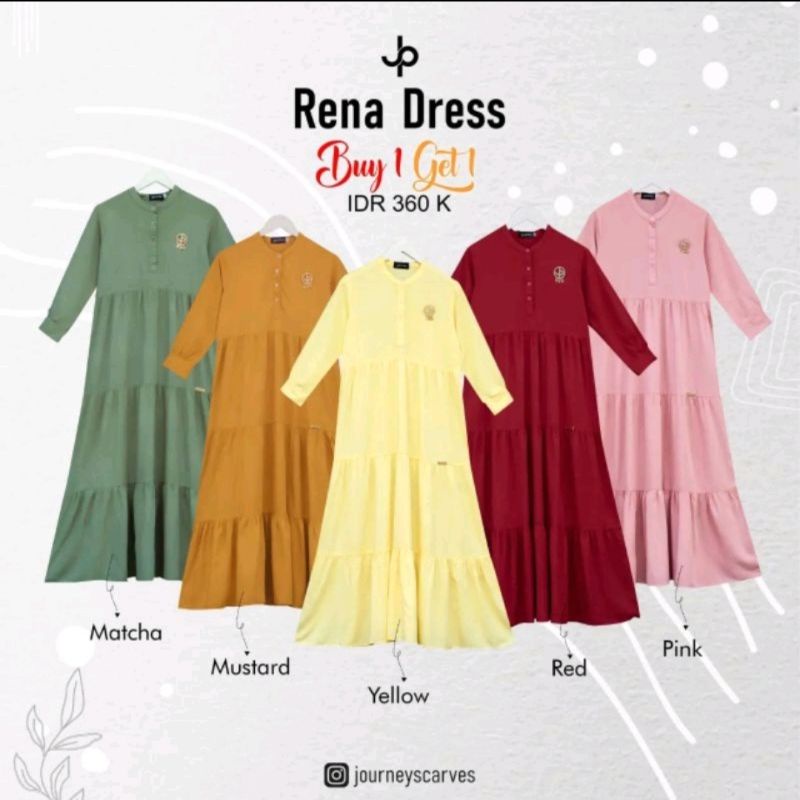 Journey Gamis RENA Dress Original