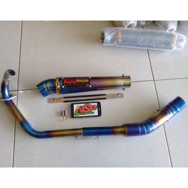 Knalpot kou bluemoon yamaha vixion old vixion new vixion nvl vixion R