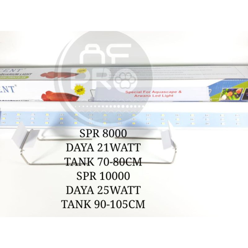 Promo murah LAMPU LED AQUARIUM RECENT AA SPR 8000/10000 3WAYS 3X