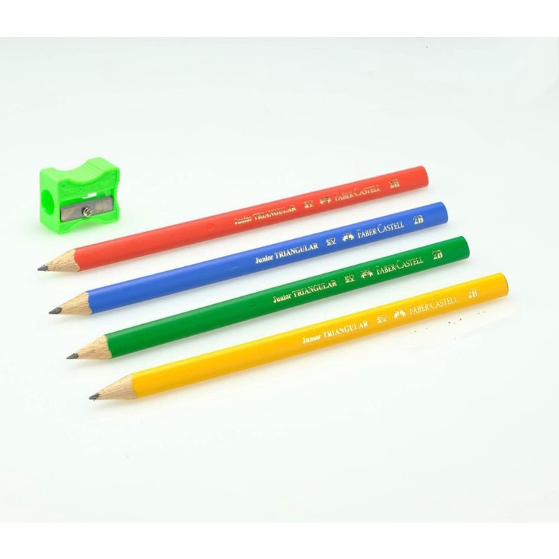 

Pensil Kayu Faber Castell Junior - Rautan Khusus Triangular Junior Serutan