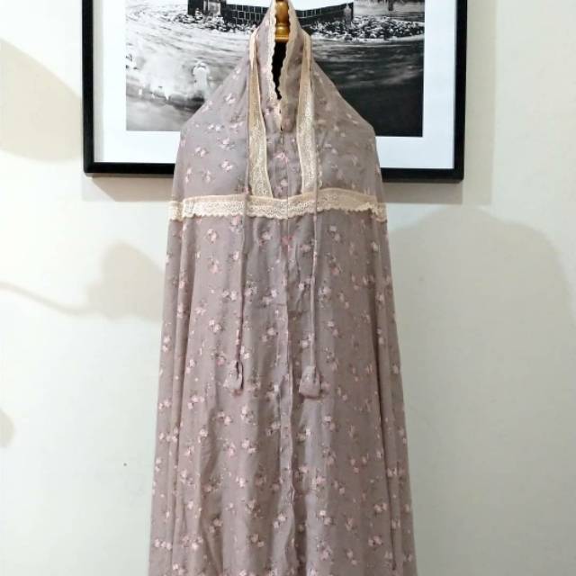 Mukena Katun Silky 2in1 'Gulya Series' Code Brownies