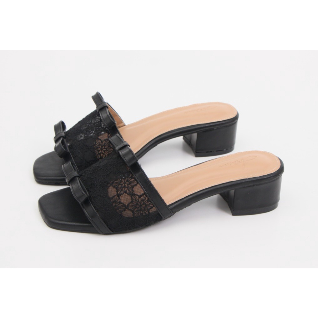 Arlaine- Molly Sandal Heels Wanita Pita 5 Cm