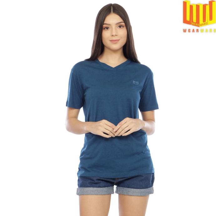 [Bamboo Cotton] V NECK T SHIRT / KAOS V NECK WANITA