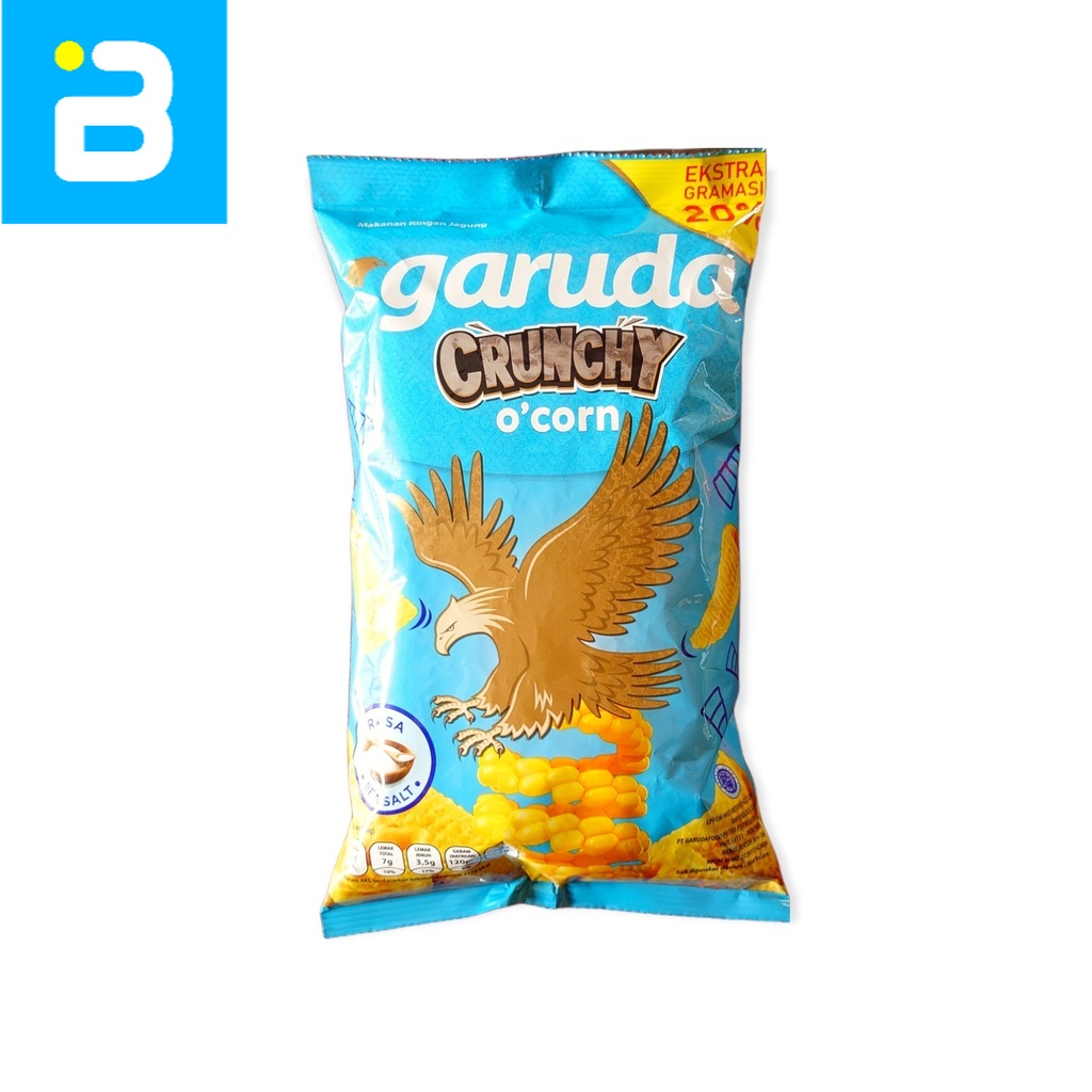 

Garuda Crunchy O'corn Rasa Sea Salt 80+16 G