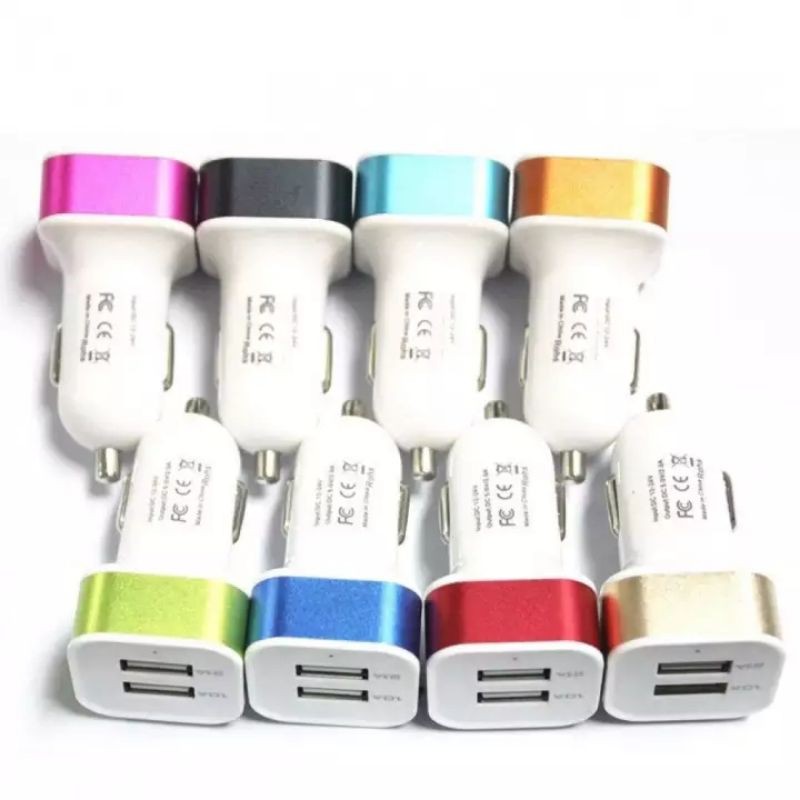 Car Charger 2USB Output /Batok Saver Casan Mobil 2Usb