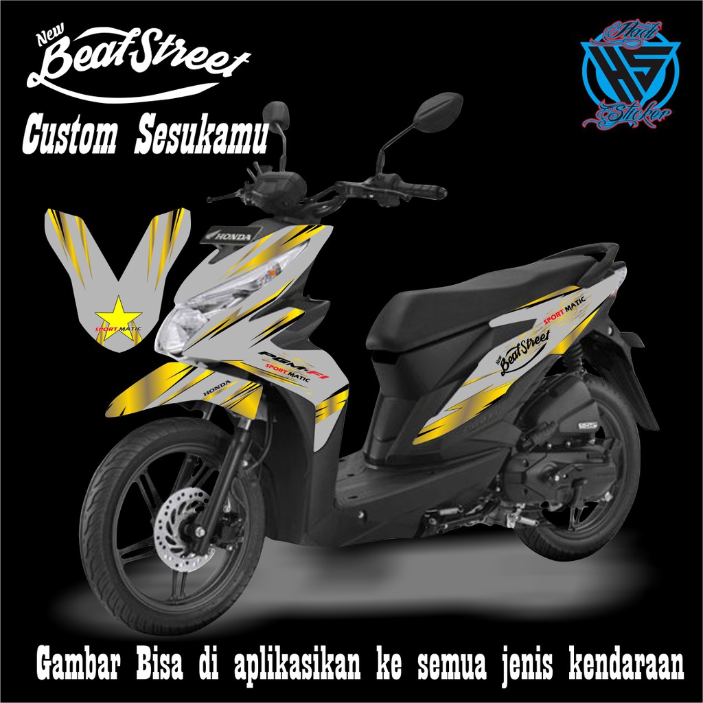 Sticker Decal beat street 2020/Custom