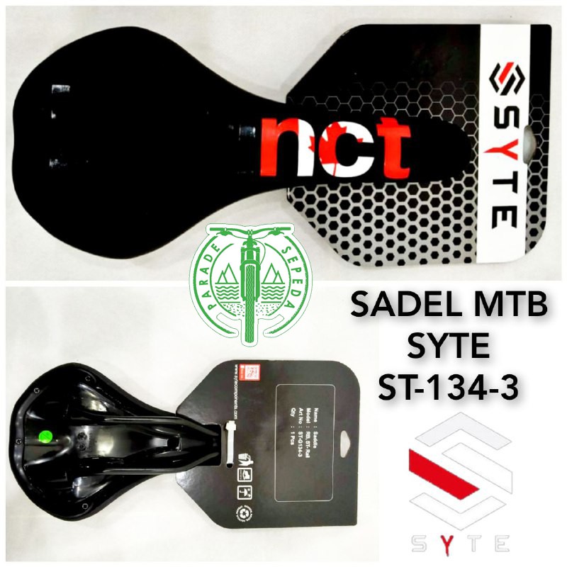 Sadel Sepeda Syte Gel Sepeda Dewasa Mtb Gunung  Road Bike St-134-3