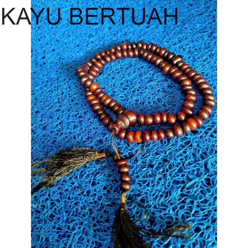 Agen tasbih biji pocok (buah gebang) kwalitas terjamin