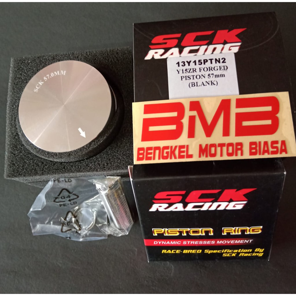 PISTON FORGED MX KING Y15 BLANK 57MM SCK RACING