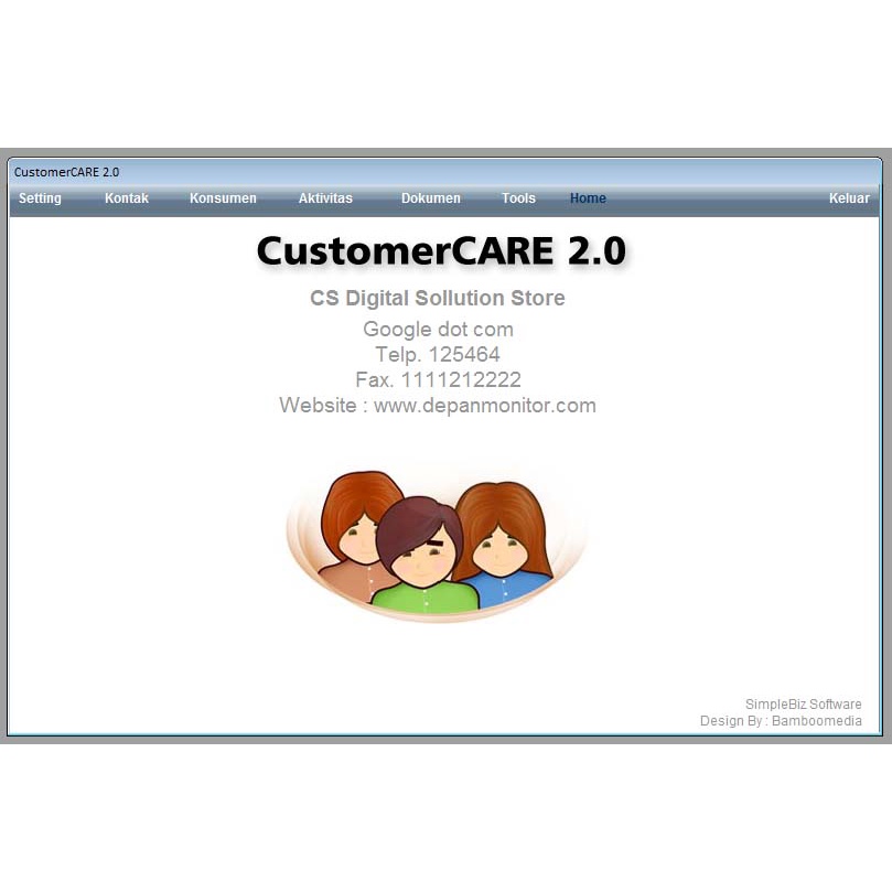 Aplikasi Manajemen Database Pelanggan Customer Care 2.0