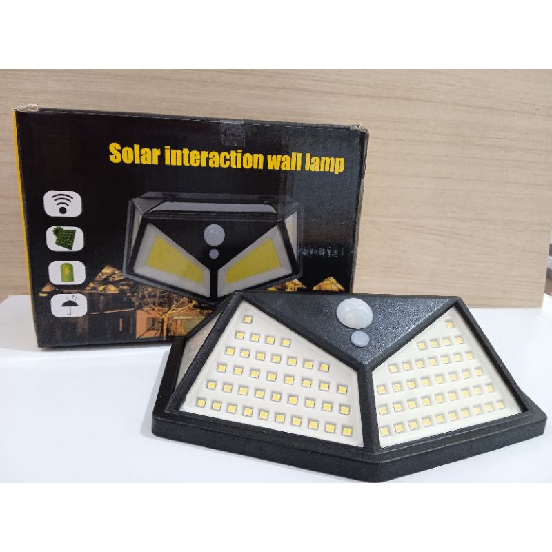 Solar interaction wall lamp 114 LED