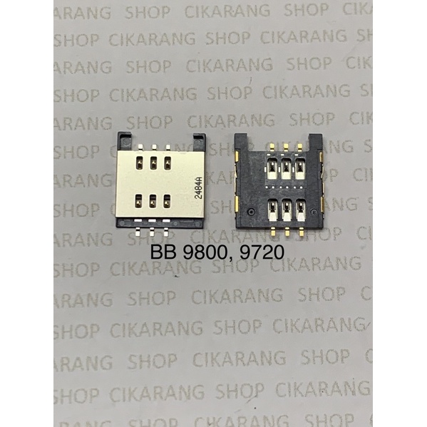 konektor sim card connector simcard blackberry 9720 Samoa / 9800