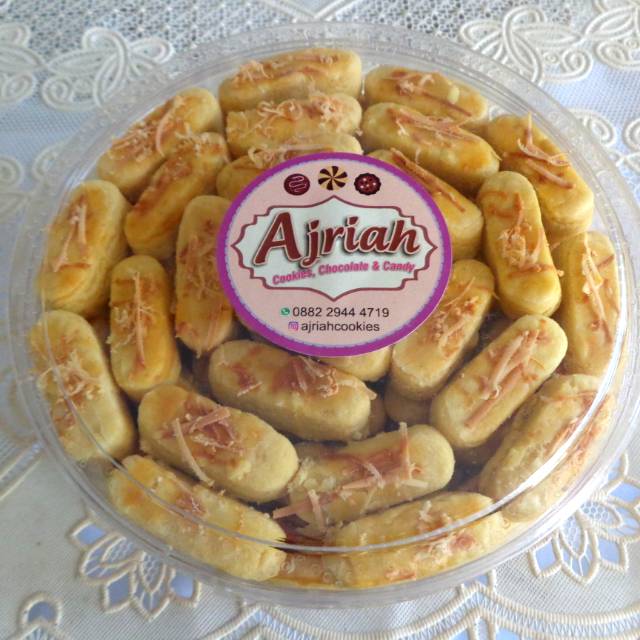 

Kastengel keju edam 500g (kue keju) lebaran homemade