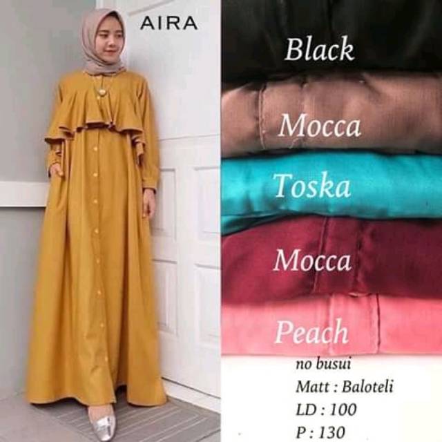 Gamis aira grosir murah