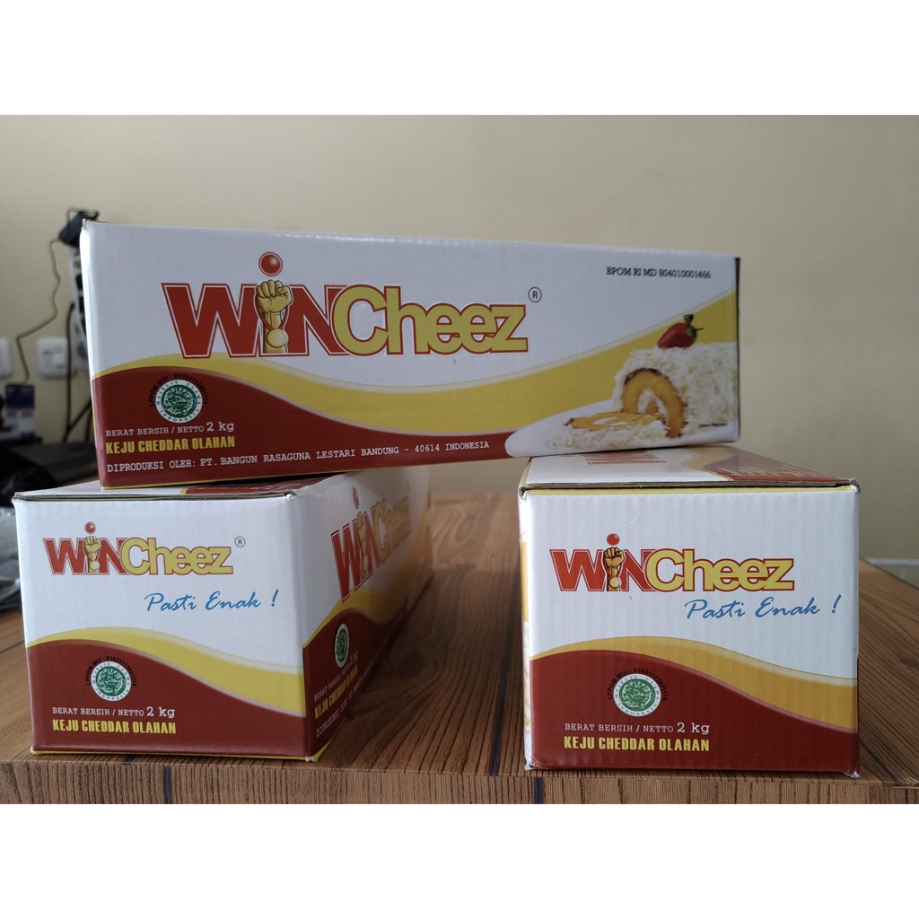 

Keju Cheddar WINCHEZE 2kg (tanpa potongan)