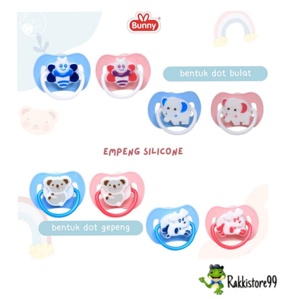 ❣️Rakkistore99❣️ Lusty Bunny Empeng Bayi Baby Pacifier Silicone