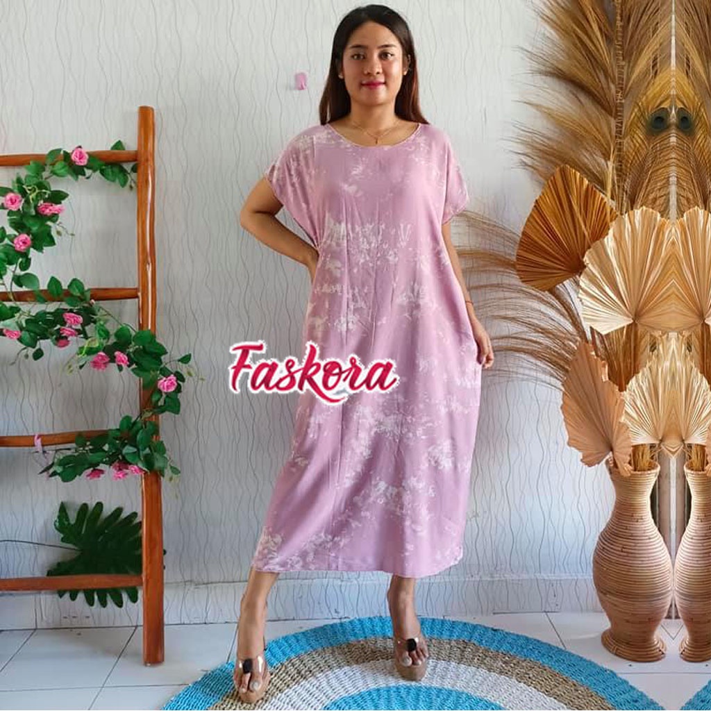 Daster Tie dye Jumbo ld 120 / Daster Bali Tie dye Jumbo Murah / Baju Tidur Tie dye Wanita Jumbo