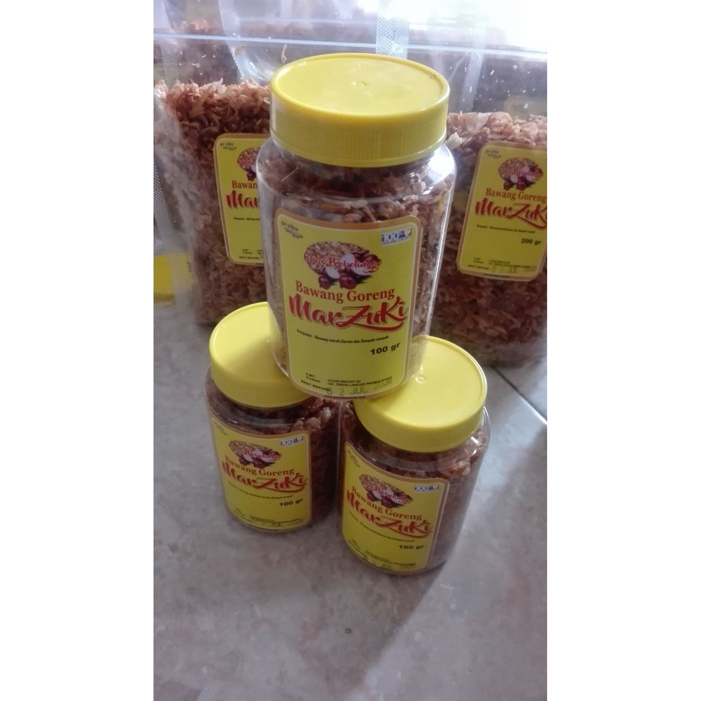 

bawang goreng probolinggo toples 100gr