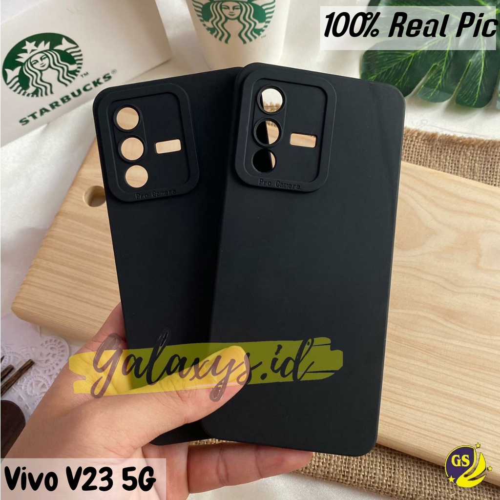 CASE VIVO V23 5G 2022 / VIVO V23E 5G SOFTCASE CASE PRO CAMERA PROTECTION CASEPRO TPU PREMIUM SLIM MATTE PELINDUNG KAMERA