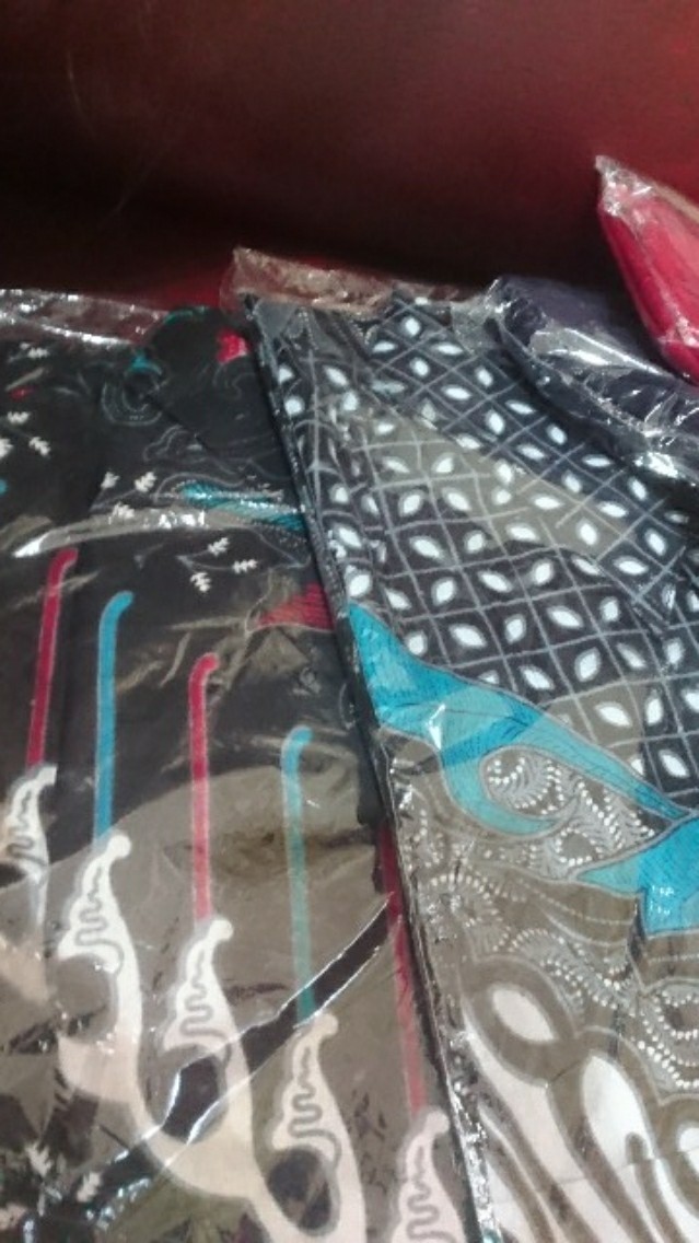Kemeja Batik Pria Lengan Panjang Size M L Xl Xxl  Bswart Batik Hrb026