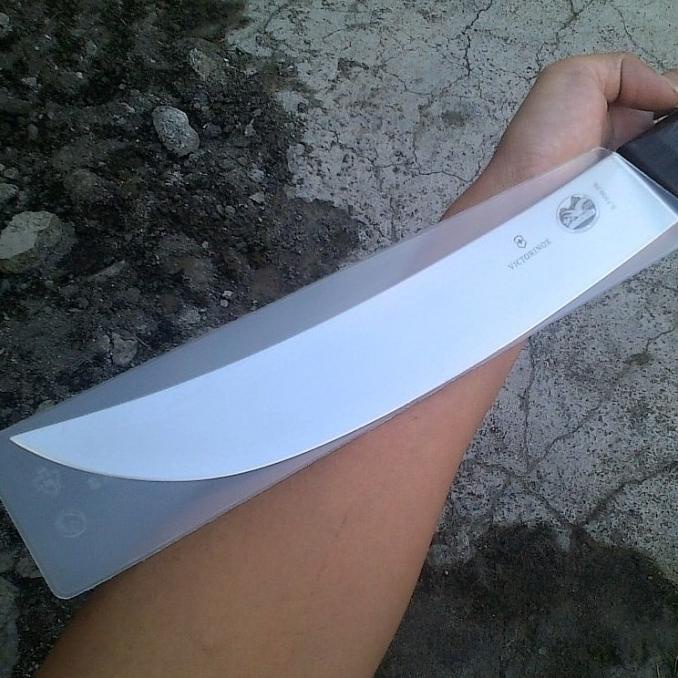 Butcher Cimeter victorinox 31cm Rosewood 5.7300.31 pisau Sembelih