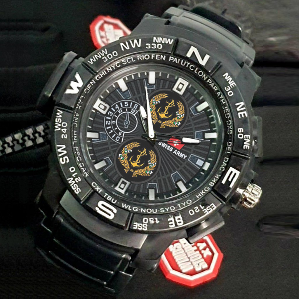 (EXCLUSIVE) Jam Tangan TNI - AL -  Sport Bagus