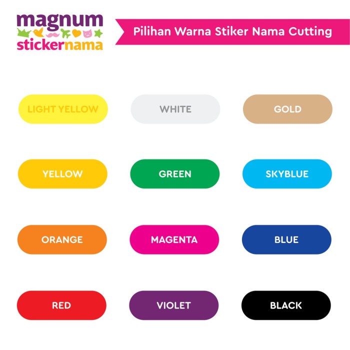 

Jualan Stiker Nama Waterproof Sticker Nama Cutting Outline Label Nama Bolong Terlaris