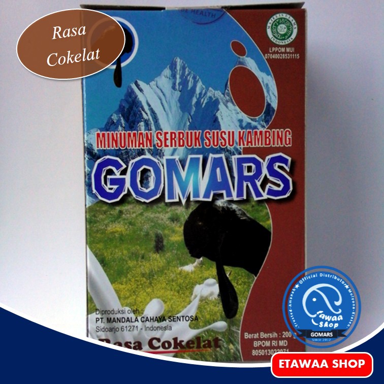 

Susu Kambing Etawa Gomars Coklat Original untuk Asma