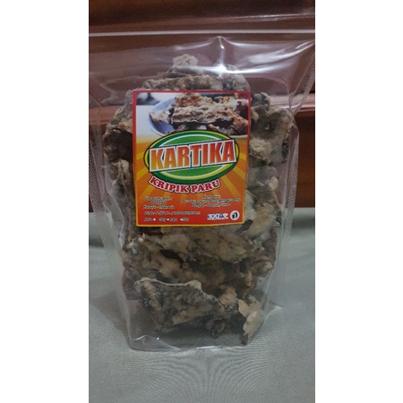 

KERIPIK PARU GORENG KRISPI KARTIKA 100 GRAM CEMILAN SNACK LAUK KERING TRADISIONAL SELERA KHAS NUSANTARA