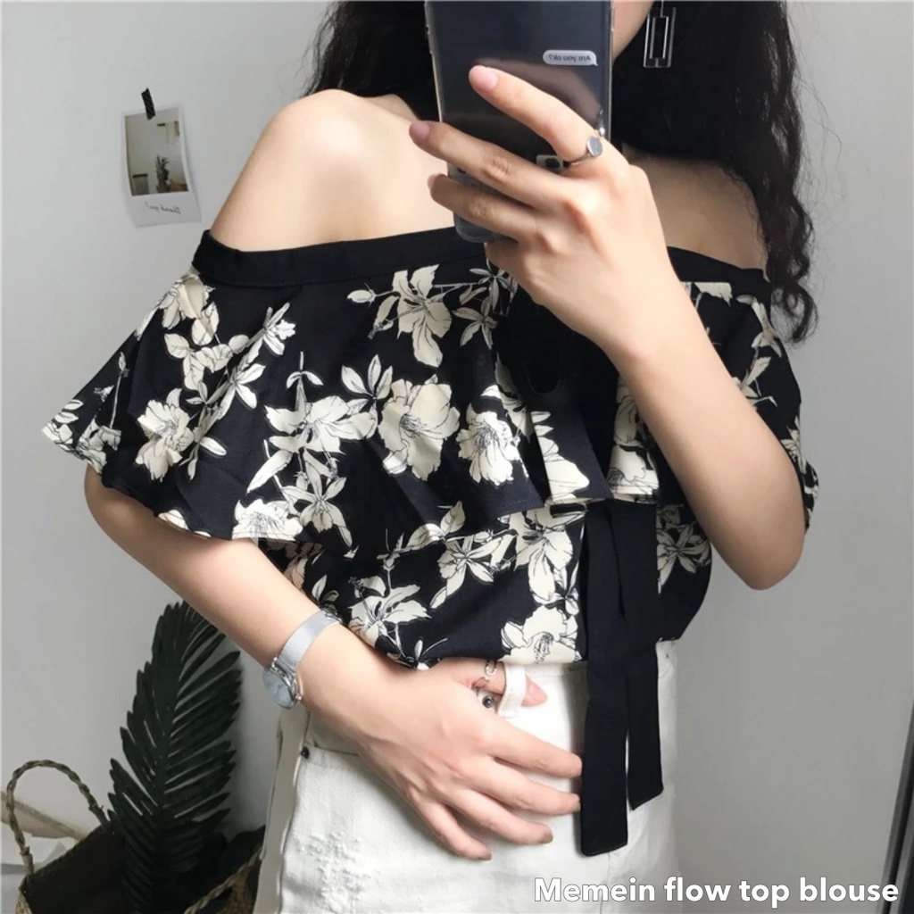 Memein flow top blouse