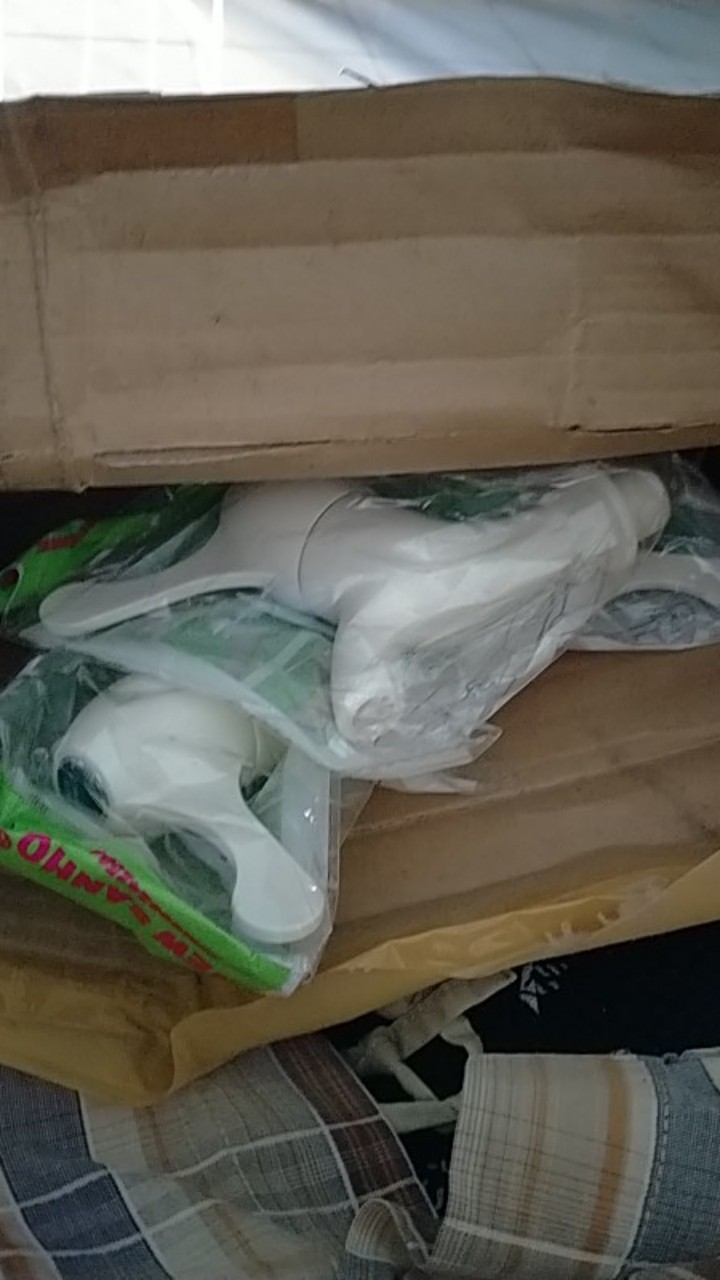 Kran Plastik Pvc New Sanho / Keran Air Engkol / Plastik Tap