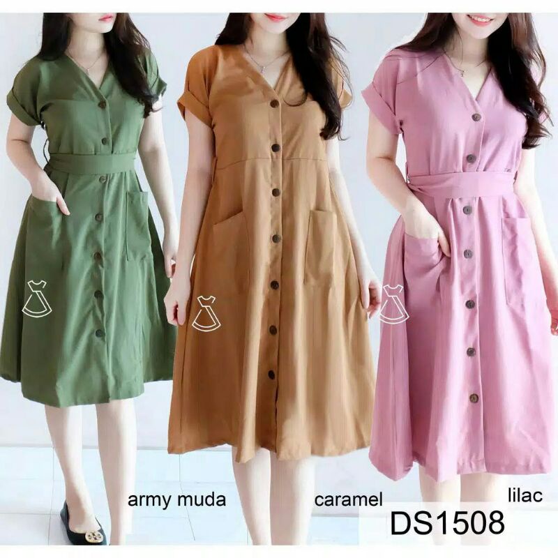 Amanda dres baju wanita dres casual wanita dres korea dres busui baju atasan wanita dres pesta dres 