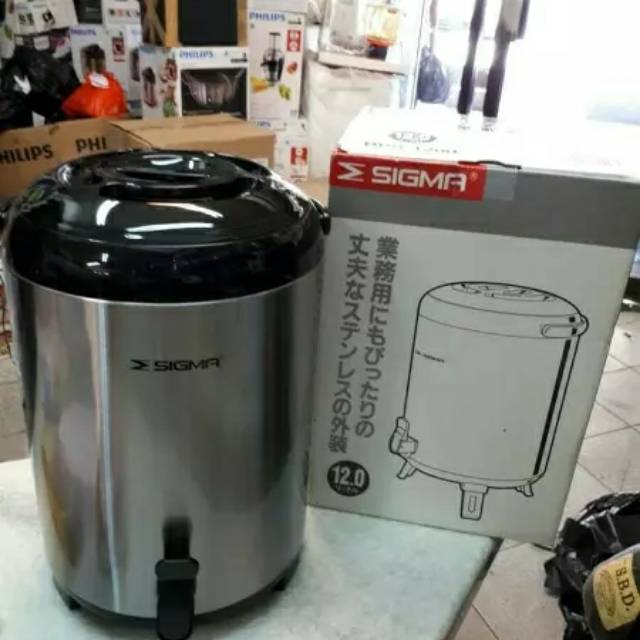 Thermos air panas dan dingin 12liter zigma