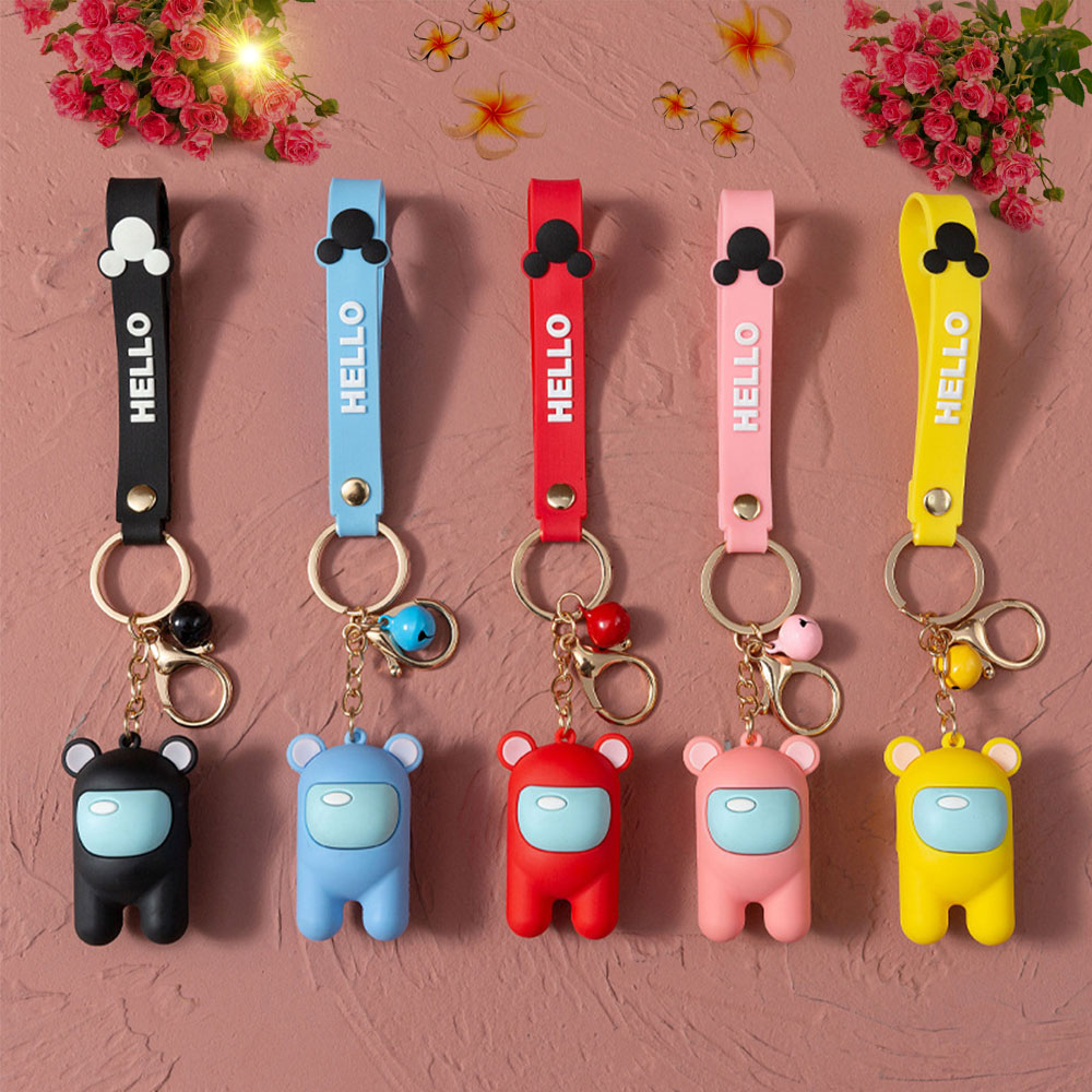 Hot Ready Stock  Student Girl INS Popular Fashion Keychain Pendant