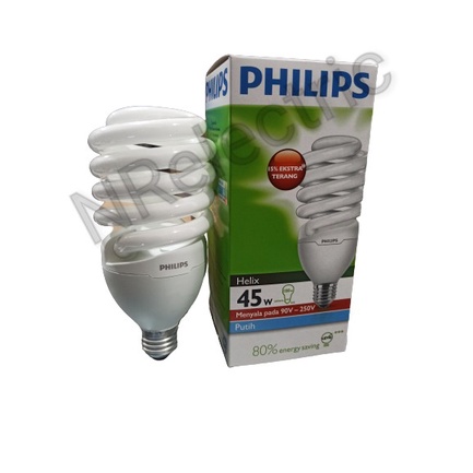 Lampu Spiral Philips Helix 45Watt / Spiral