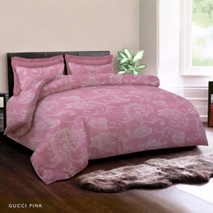 Sprei King Rabbit   Gucci PinkUk  160  180X 200